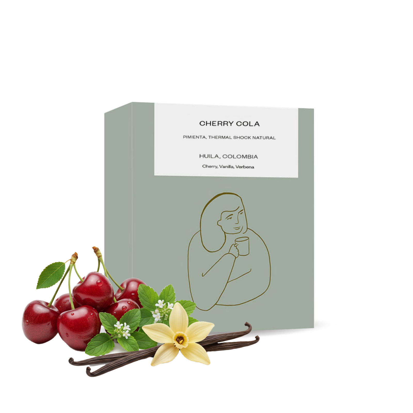 Výběrová káva DAK Coffee Roasters Kolumbie CHERRY COLA - 125g