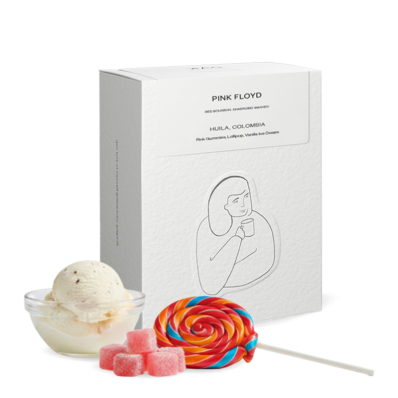 Výběrová káva DAK Coffee Roasters Kolumbie PINK FLOYD