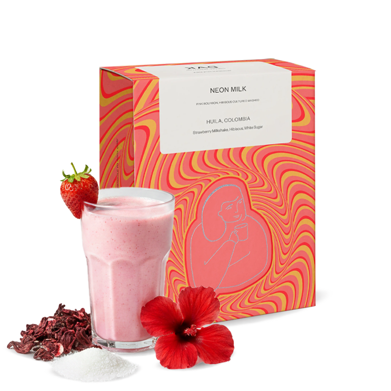 Výběrová káva DAK Coffee Roasters Kolumbie NEON MILK - 200g