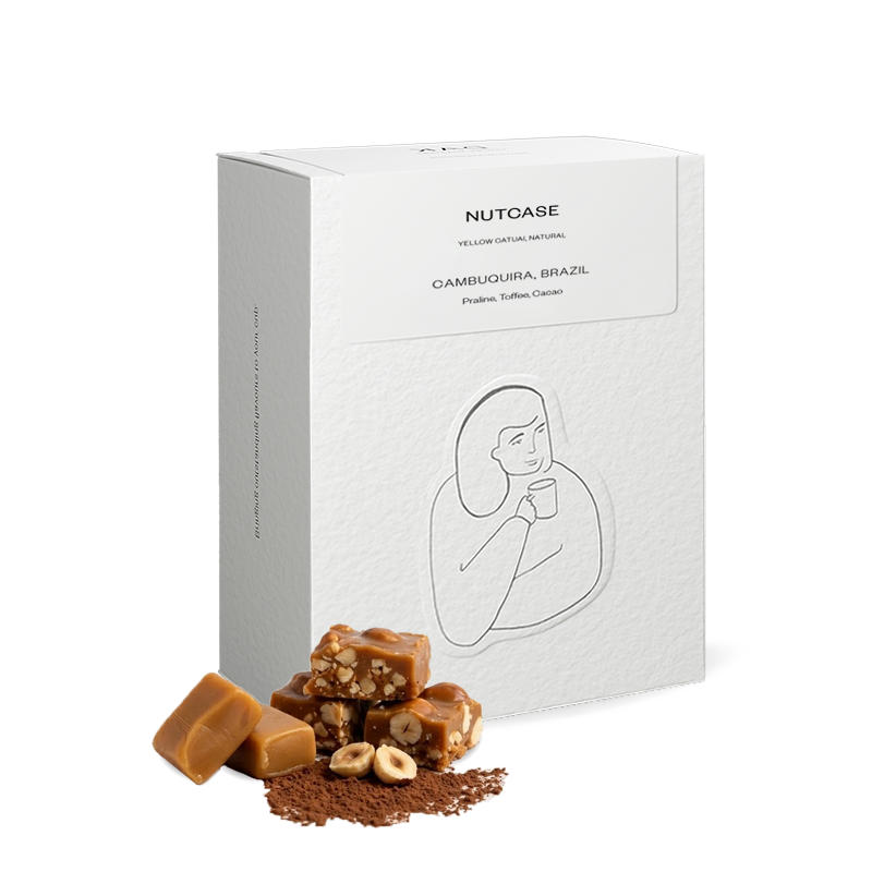 Výběrová káva DAK Coffee Roasters Brazílie NUTCASE