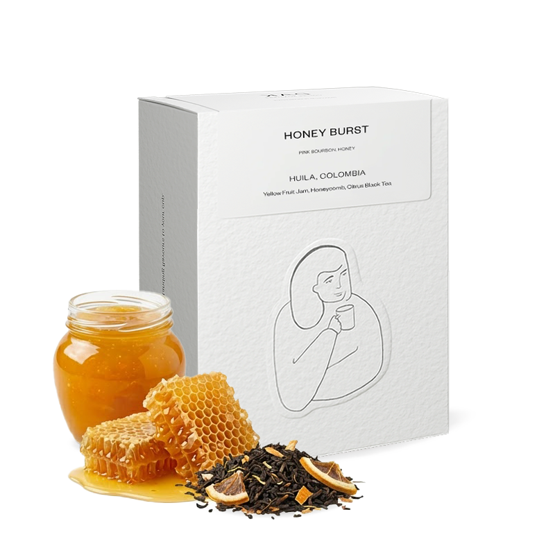 Výběrová káva DAK Coffee Roasters Kolumbie HONEY BURST - 200g