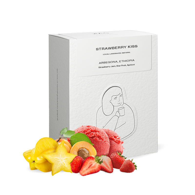 Výběrová káva DAK Coffee Roasters Etiopie STRAWBERRY KISS - espresso