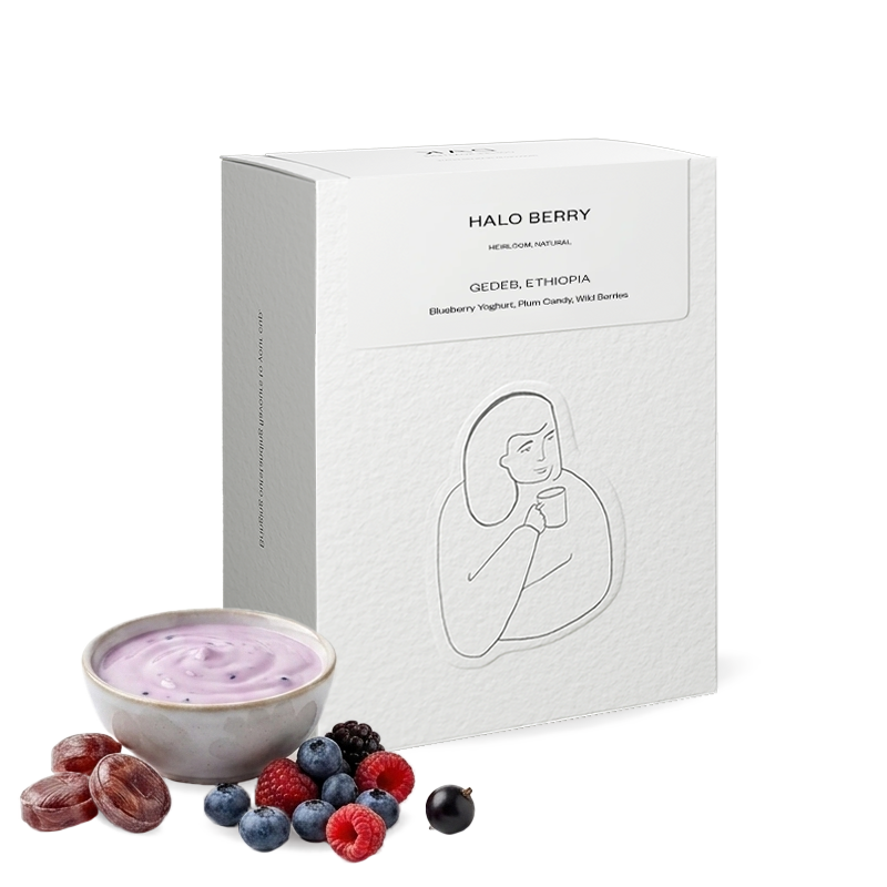 Výběrová káva DAK Coffee Roasters Etiopie HALO BERRY