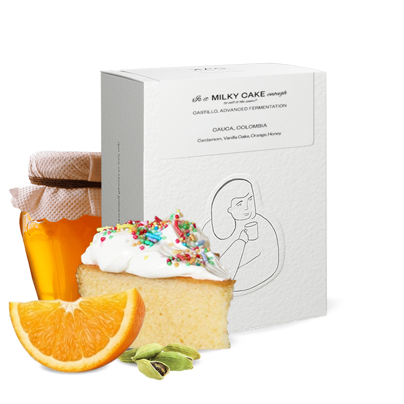 Výběrová káva DAK Coffee Roasters Kolumbie IS IT MILKY CAKE ENOUGH? - espresso