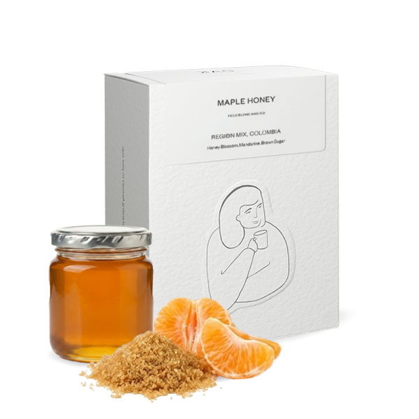 Výběrová káva DAK Coffee Roasters Kolumbie MAPLE HONEY