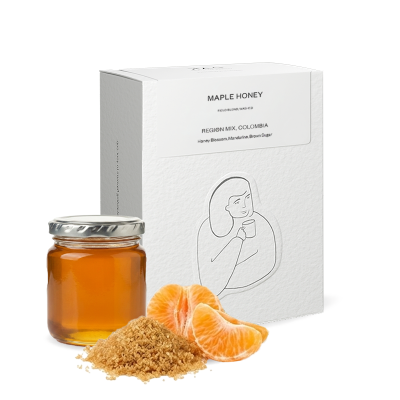 Výběrová káva DAK Coffee Roasters Kolumbie MAPLE HONEY