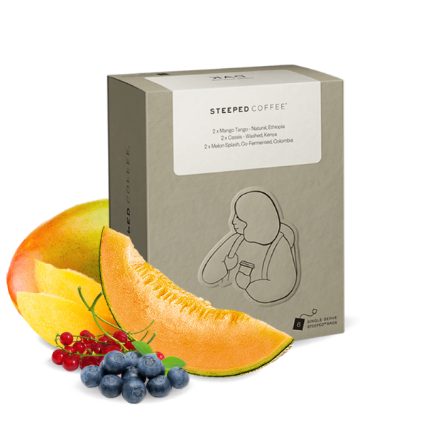 Výběrová káva DAK Coffee Roasters STEEPED COFFEE - drip sáčky 6x14g