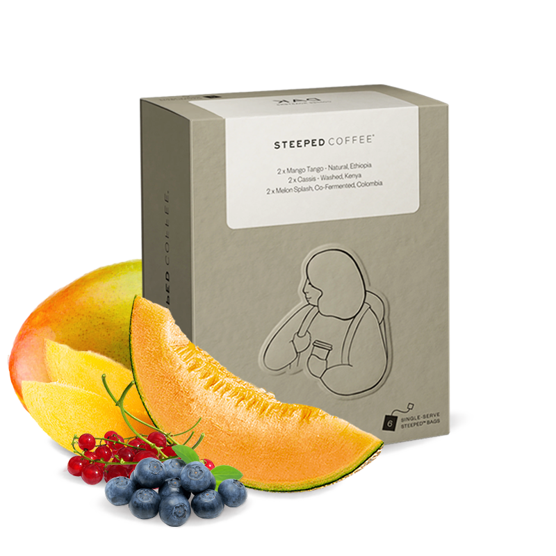 Výběrová káva DAK Coffee Roasters STEEPED COFFEE - drip sáčky 6x14g