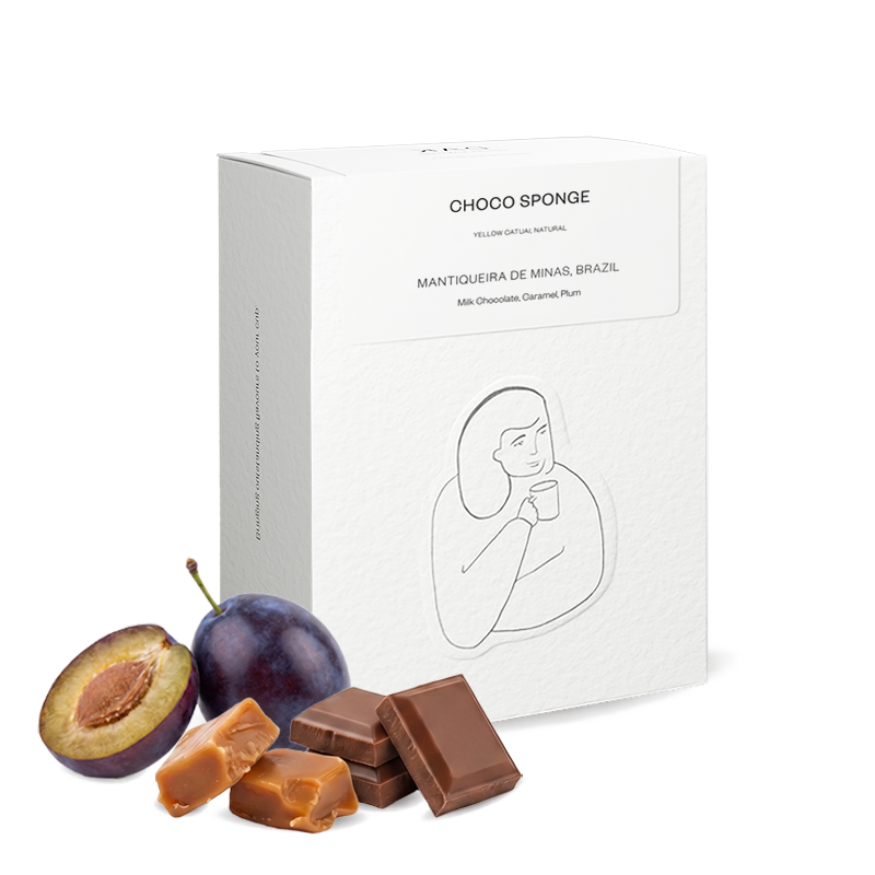 Výběrová káva DAK Coffee Roasters Brazílie CHOCO SPONGE