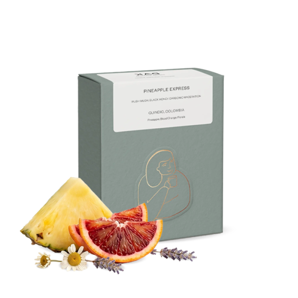 Výběrová káva DAK Coffee Roasters Kolumbie PINEAPPLE EXPRESS - 125g