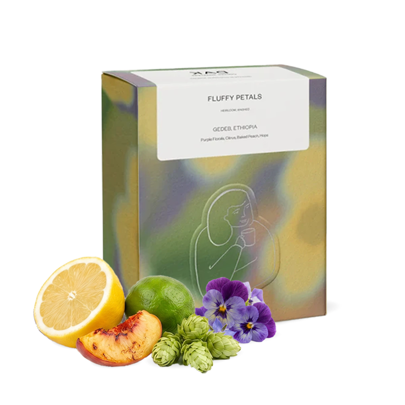 Výběrová káva DAK Coffee Roasters Etiopie FLUFFY PETALS - 200g