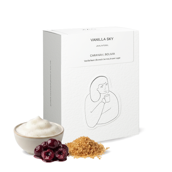 Výběrová káva DAK Coffee Roasters Bolívie VANILLA SKY - 200 g