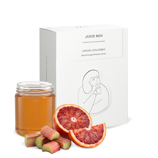 Výběrová káva DAK Coffee Roasters Kolumbie JUICE BOX