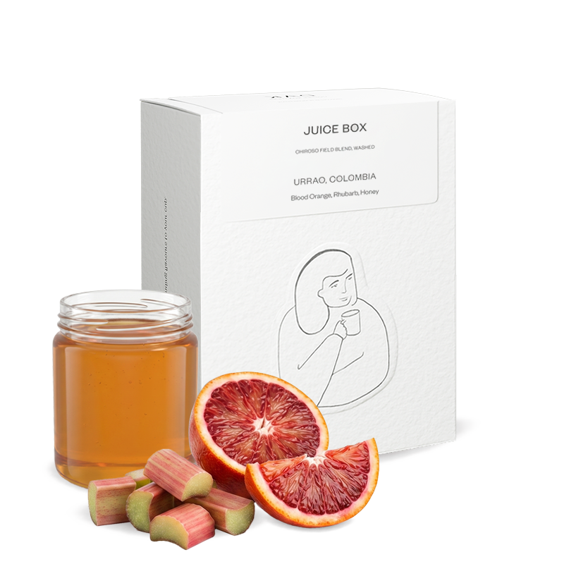 Výběrová káva DAK Coffee Roasters Kolumbie JUICE BOX