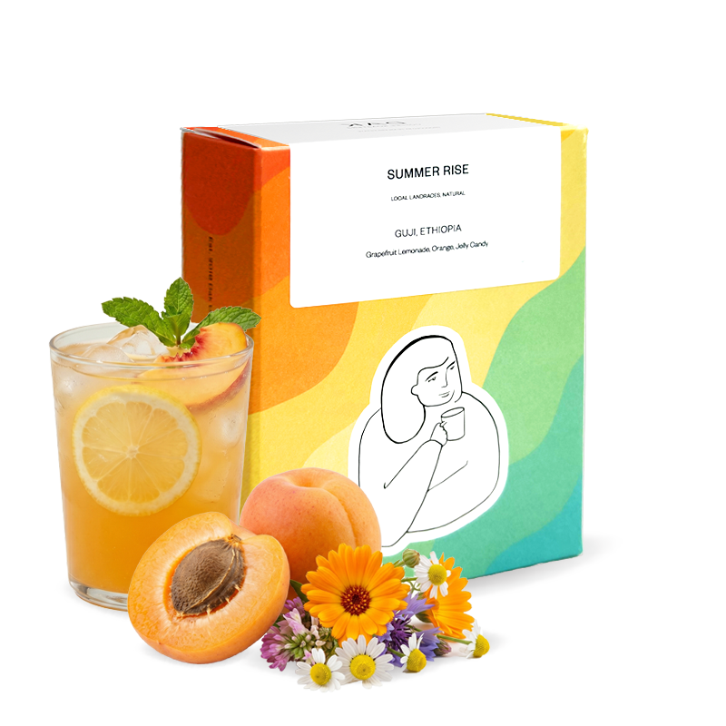 Výběrová káva DAK Coffee Roasters Etiopie SUMMER RISE