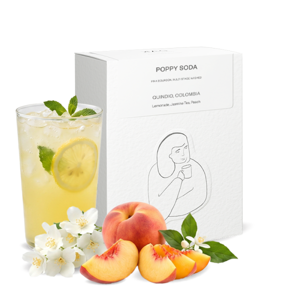 Výběrová káva DAK Coffee Roasters Kolumbie POPPY SODA – nová sklizeň - 200 g