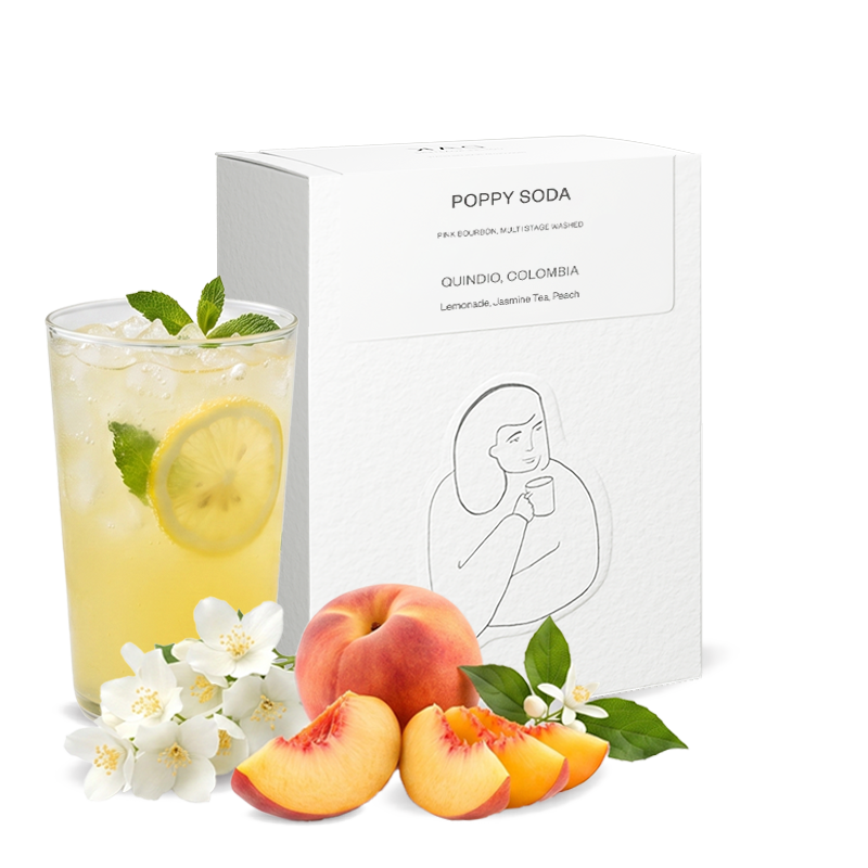 Výběrová káva DAK Coffee Roasters Kolumbie POPPY SODA – nová sklizeň - 200 g