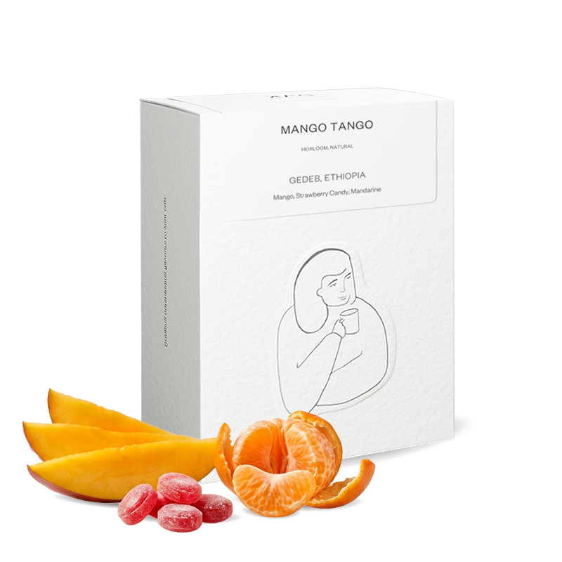Výběrová káva DAK Coffee Roasters Etiopie MANGO TANGO