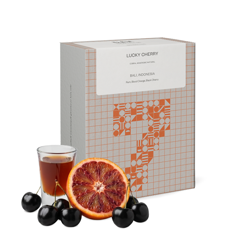 Výběrová káva DAK Coffee Roasters Indonésie Bali LUCKY CHERRY - 7th Anniversary coffee - 200 g