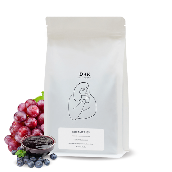 Výběrová káva DAK Coffee Roasters Bolívie CREAMERIES