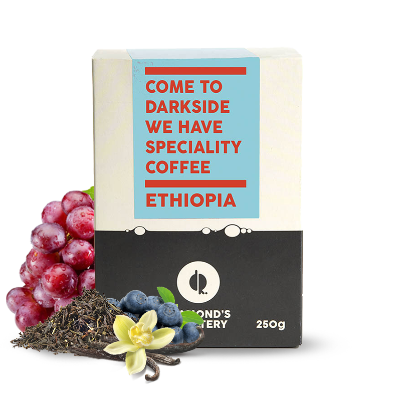 Výběrová káva Diamond's Roastery Etiopie HAMASHO
