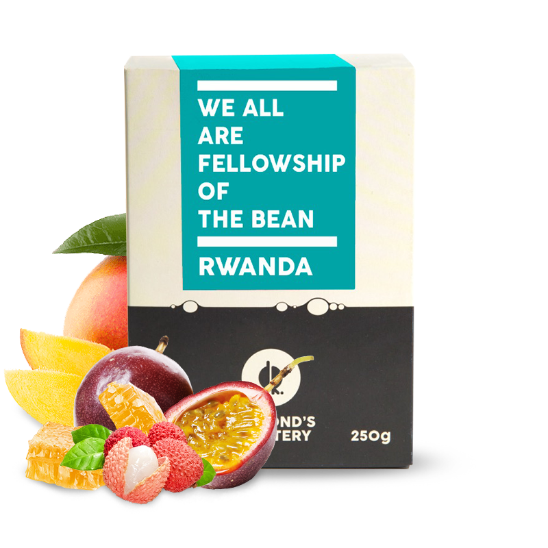 Výběrová káva Diamond's Roastery Rwanda AKAGERA