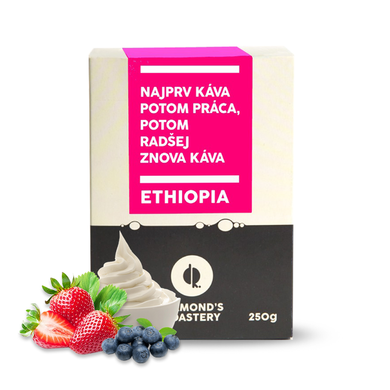Výběrová káva Diamond's Roastery Etiopie GORO LOT 2