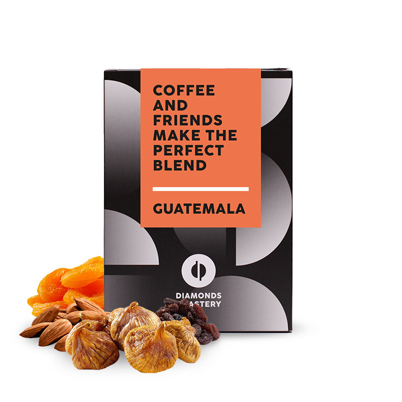 Výběrová káva Diamond's Roastery Guatemala EL SOL NATURAL