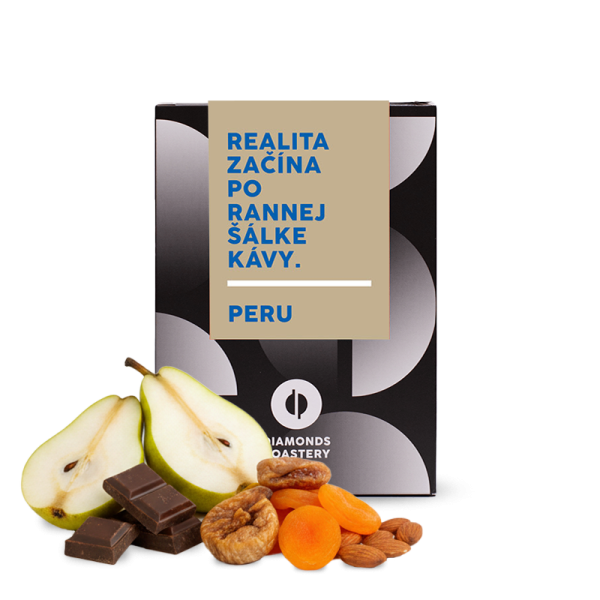 Výběrová káva Diamond's Roastery Peru VALLEY COFFEE - espresso