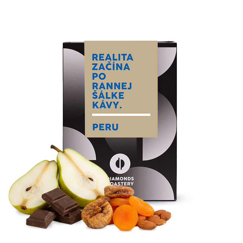 Výběrová káva Diamond's Roastery Peru VALLEY COFFEE - espresso