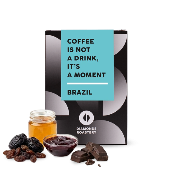 Výběrová káva Diamond's Roastery Brazílie FAZENDA TAMBORIL