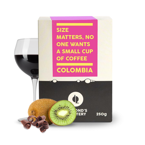 Výběrová káva Diamond's Roastery Kolumbie OMAR SAUL - pacamara