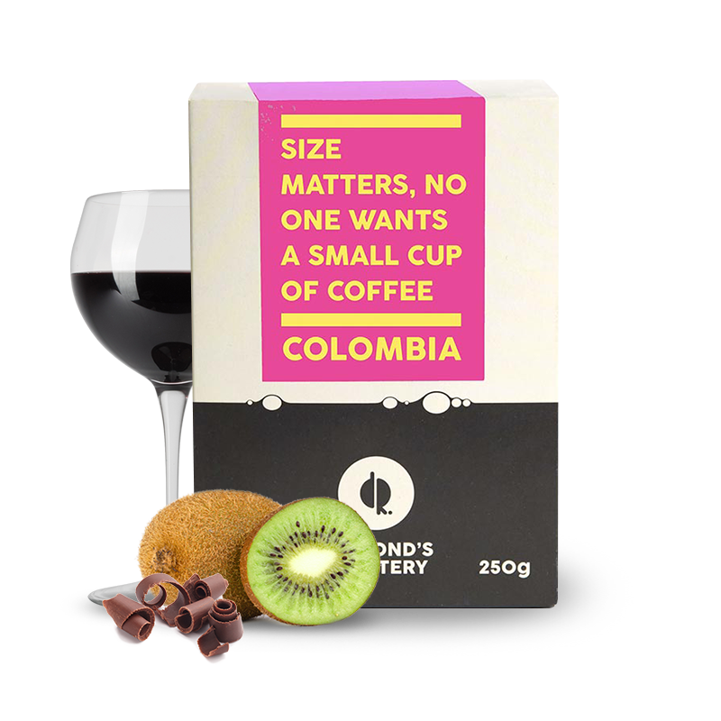 Výběrová káva Diamond's Roastery Kolumbie OMAR SAUL - pacamara