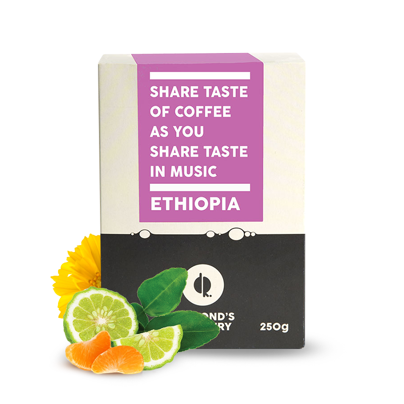 Výběrová káva Diamond's Roastery Etiopie KERAMO