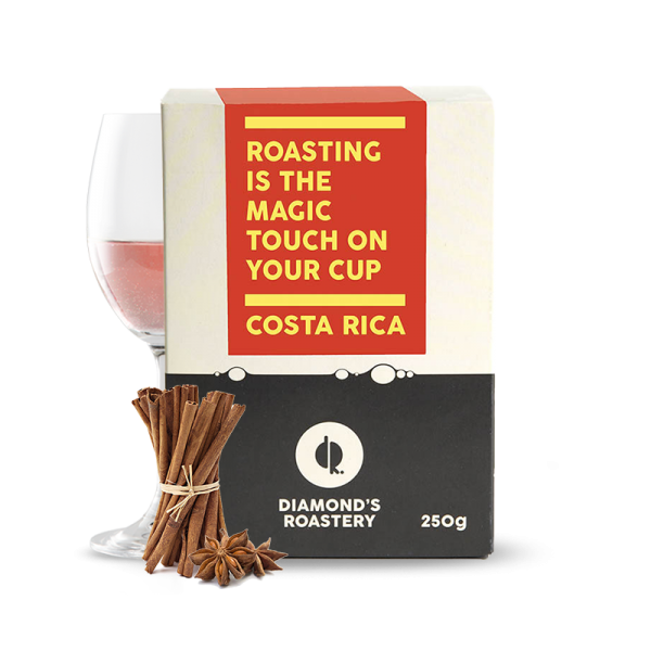 Výběrová káva Diamond's Roastery Kostarika FERNANDO CORDERO