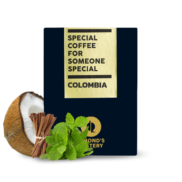 Výběrová káva Diamond's Roastery Kolumbie FELIPE ARCILA - pink bourbon