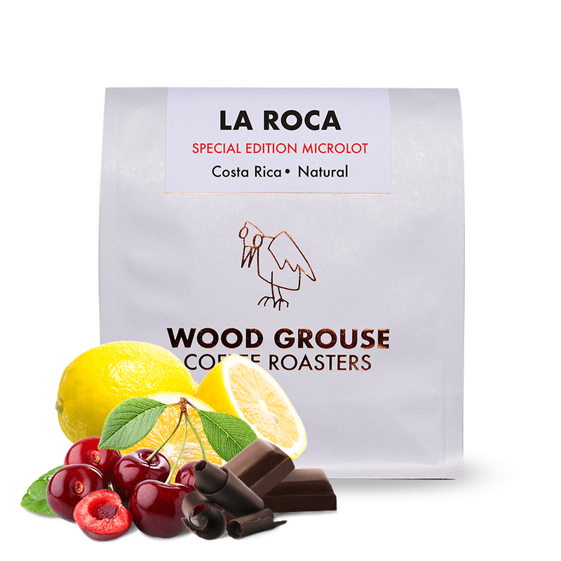 Výběrová káva Wood Grouse Coffee Kostarika LA ROCA MICROLOT