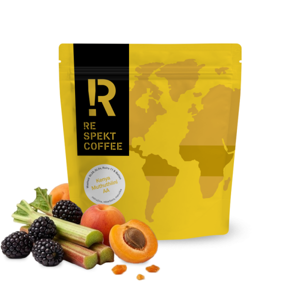 Výběrová káva Respekt Coffee Keňa MUTHUTHIINI AA