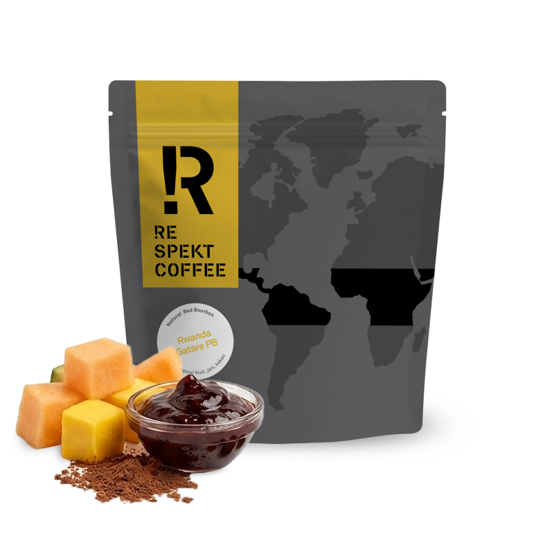 Výběrová káva Respekt Coffee Rwanda GATARE - espresso