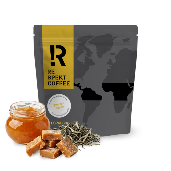 Výběrová káva Respekt Coffee Etiopie ADADO