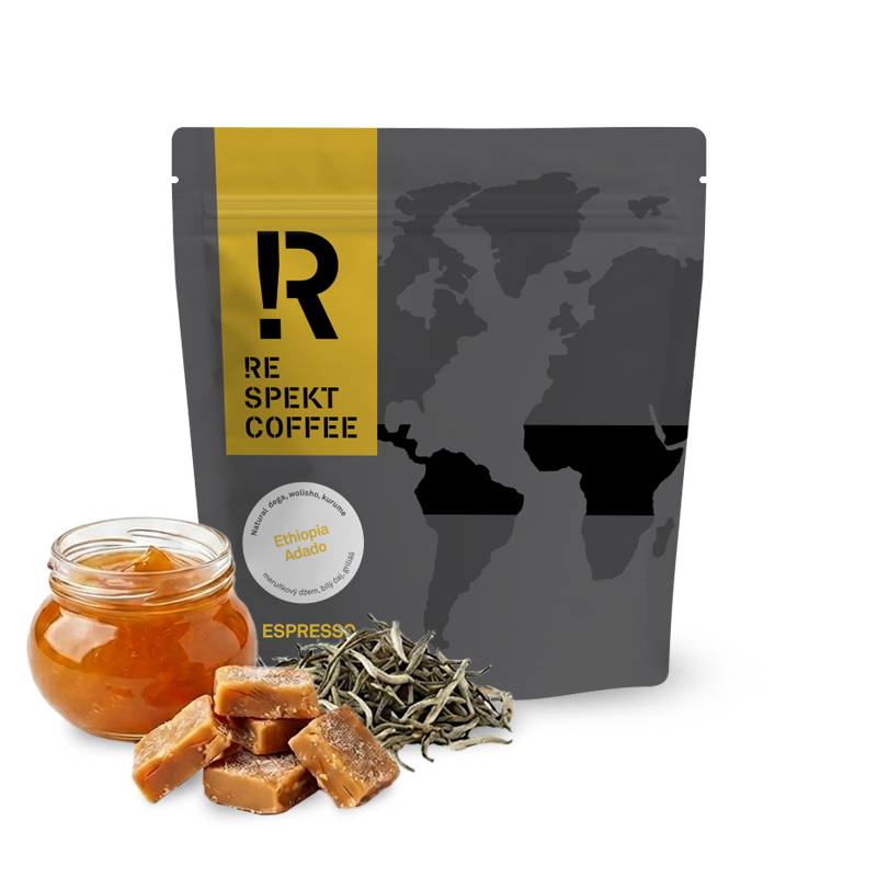 Výběrová káva Respekt Coffee Etiopie ADADO