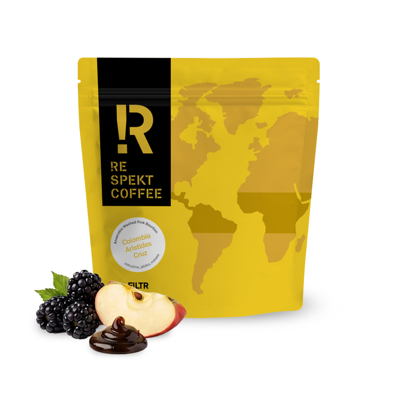 Výběrová káva Respekt Coffee Kolumbie ARISTIDES CRUZ
