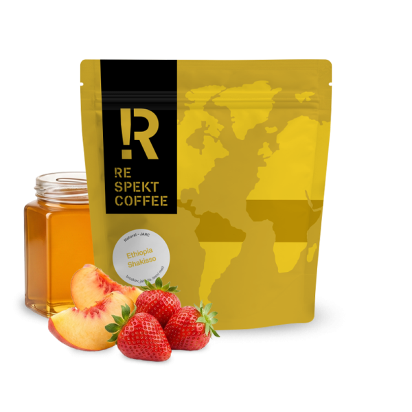 Výběrová káva Respekt Coffee Etiopie SHAKISSO
