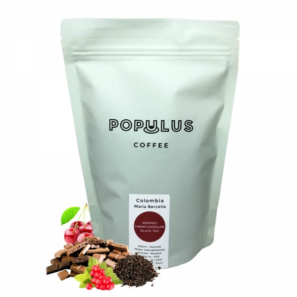 Výběrová káva Populus Coffee Kolumbie MARIA BERCELIA