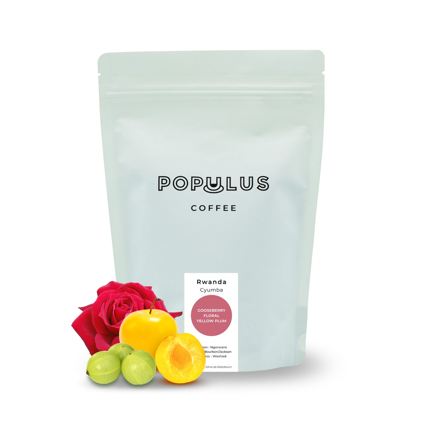 Výběrová káva Populus Coffee Rwanda CYUMBA
