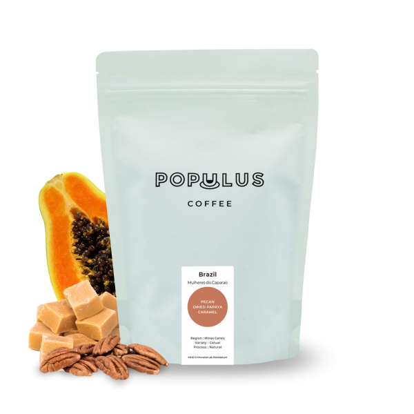 Výběrová káva Populus Coffee Brazílie MULHERES DO CAPARAO