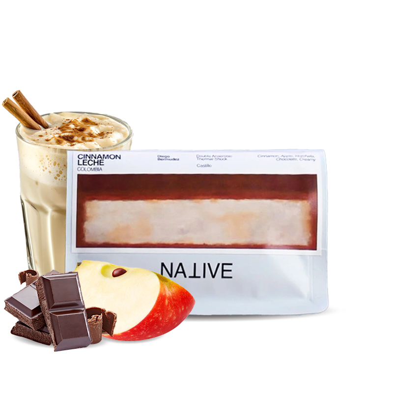 Výběrová káva Native by Diego Bermudez Kolumbie CINNAMON LECHE