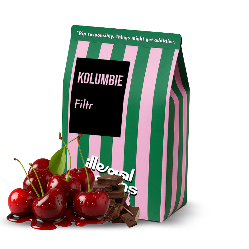Výběrová káva A Co Jako Roastery (ex. Illegal beans) Kolumbie MAMA SIERRA