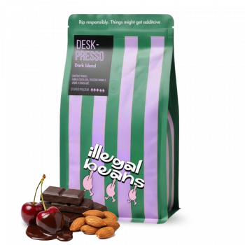 DESKPRESSO DARK blend - 1000 g - Illegal Beans