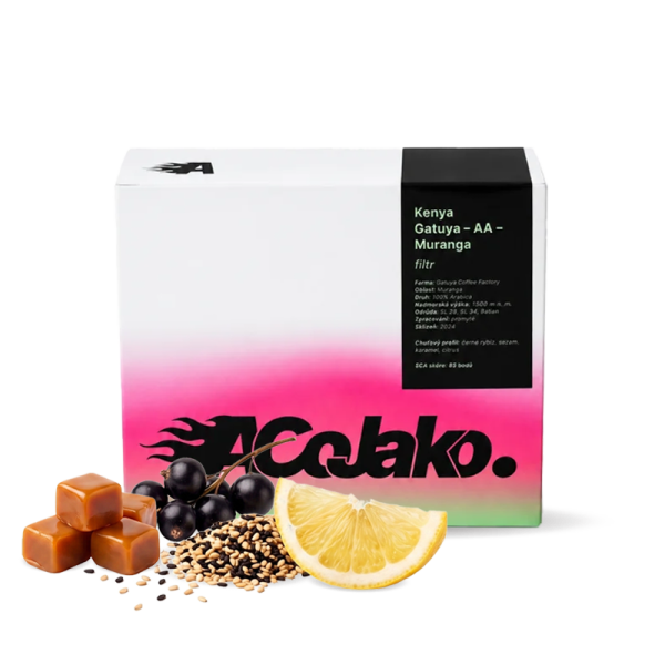 Výběrová káva Illegal Beans Keňa MURANGA - 200g